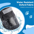 Hipaw Waterproof Dog Boots for Winter Snow Rain,Non-Slip Dog Shoes for Medium to Large Dogs,Extended Cuff Paw Protectors