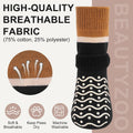BEAUTYZOO Anti Slip Dog Socks, Dog Shoes for Hot Pavement & Hardwood Floors