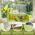 Parrot Bathtub, Large Bird Shower Fountain, Automatic Bird Bath, Parrot Bath Shower, Automatic Bathtub with Circulating Faucet, Indoor Fountain with USB Pump, G
