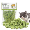 HavenJanny 120g Freezed Drying Cat Grass Treats for Cats, Cat Grass Teething Stick Snacks for Cats Hairball Removal and Teeth Cleaning