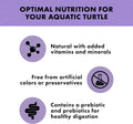 Zilla Pet Aquatic Turtle Sticks, Floating Turtle Food, 4.5 Oz