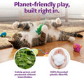 SmartyKat Skitter Critters Catnip Mice Plush Cat Toy Value Pack with Pure & Potent Catnip, Stimulating for Cats & Kittens, 15-Pack