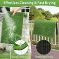 STARROAD-TIM 30 x 20 inches 2 Pack Fake Grass Pee for Dogs Artificial Grass Rug Pad for Puppy Potty Washable Grass Mat for Pet Training with Drainage Hole