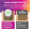 SmartyKat Scratch Up Corrugated Hanging Cat Scratcher, Catnip Infusion Technology - Brown, Single Wide