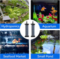 AQUANEAT Aquarium 5 inch Air Stone Cylindrical 2 Pack, Large Airstone, Aerator Bubble Diffuser, Air Pump Accessories for