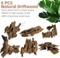 PINVNBY Natural Driftwood for Aquarium 6-11'Reptile Wood Aquarium Wood