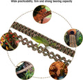 2 Pcs Reptile Vines for Climbing Bendable Jungle Vines Made of Handmade Umbrella Cord Weaving Rope Decor with 3 Suction 