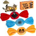 Retro Shaw Halloween Cat Toys for Indoor Cats, Crinkle Catnip Toys 3 Pack