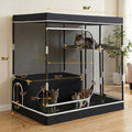 Spacious Catio Indoor Outdoor Cat Enclosure, Multi‑Level Cat Cage
