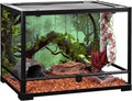 72x24 inches Reptile Habitat Background Foggy Forest Terrarium Backdrop