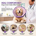 Dog Cone Collar After Surgery, Soft Cone for Dogs to Stop Licking