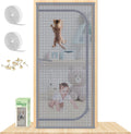 Reinforced Cat Screen Door,Heavy Duty Screen Door Fits Door Size 36''x 80''