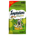Temptations Cat Treats, Classic Crunchy and Soft Cat Treats, Catnip Fever Flavor, Catnip Treats, 48 oz. Bag