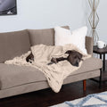 Furhaven Waterproof Throw Blanket for Dogs & Indoor Cats, Washable - Shaggy Plush Calming Long Faux Fur & Velvet Dog Bla
