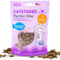 Catstages by Nina Ottosson Purrfect Bitez Natural Crunchy Cat Treats for Puzzles, Toys, Feeders, & Training, USA-Made, Real Whitefish Flavor, 4oz