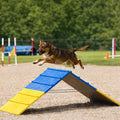 koretech Dog Agility A Frame for Large Dogs, 82” x 23” Dog Agility Course Backyard Set, Dog Agility Equipment Outdoor for Jumping Climbing