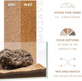 UNS Controsand - Mojave, 3L - Natural Freshwater 0.4-0.9mm Warm Sand for Aquascaping Planted Tanks - Aquarium, Terrarium