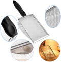 itPlus Cat Litter Scoop, Stainless Steel Cats Sturdy Mesh Scooper Kitty Metal Scooper Long Handle Scooper Shovel Sifter for All Litter Types Metal Cat Scooper for Litter Box