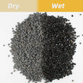 Black Rock, CJGQ 18lb River Rocks Pebbles for Plants Succulents, Decorative Outdoor Landscaping Garden Rocks, Natural Sm