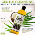 4-Legger Certified Organic Dog Shampoo - All Natural and Hypoallergenic with Aloe and Lemongrass, Soothing for Normal, Dry, Itchy or Allergy Sensitive Skin - Biodegradable - Made in USA - 16 oz