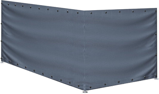 NGB Outdoor Kennel Cover, 10'W x 20'L, Grey
