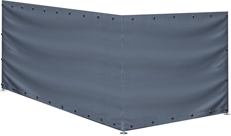 NGB Outdoor Kennel Cover, 10'W x 20'L, Grey