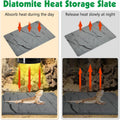 Diatomite Reptile Basking Platform Turtle Feeding Slate11.8x7.9