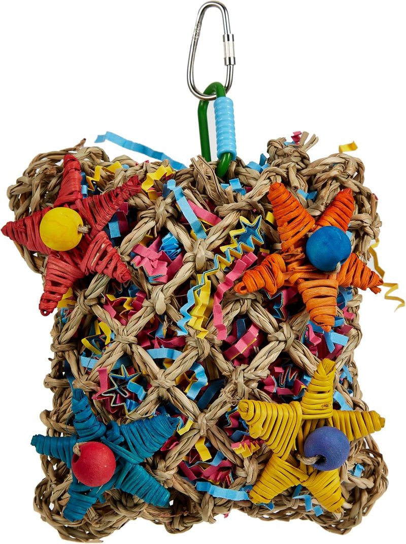Super Bird Creations SC208 Foraging Toy - Ideal for Small Animals - Fun & Entertaining Animal Toy - Pickin’ Pocket Desig