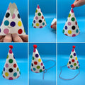 CBM Dog Party Hat Set - Dog Birthday Hats and Crowns - 11pcs