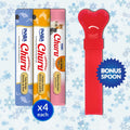 INABA Churu Cat Treats Lickable Tubes, Holiday Variety Pack, 12ct