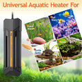 hygger 300W Aquarium Heater with Controller, Adjustable & Submersible Fish Tank Heater with Digital Display Safety Tripl