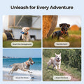 Dog GPS Tracker No Subscription, Off-Grid, Up to 3 Mile Long Range