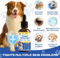 Yeast Infection Treatment for Dog, Natural Itch Relief for Ear & Paw Yeast