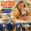 Calming Chews for Dogs Melatonin Anxiety Trial Pack 15 Ct