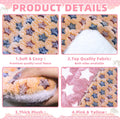 YedsIntu 2 Pcs Guinea Pig Bed, Washable Rabbit Bunny Bed Mat Warm Small Animal Bed Pad Guinea Pig Pillow Pet Bed Mat for