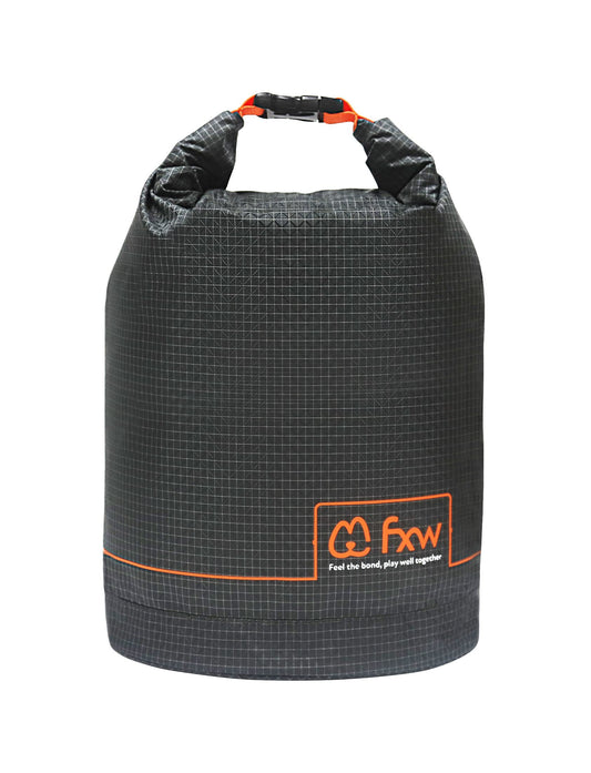 FXW Dog Food Travel Bag，Large Capacity for Travel Kibble Storage Perfect for RV Road Trips, Camping, Longterm Dog Boarding Gear Accessories Gray, 42 Cups