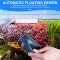 fishkeeper Aquarium Strong Magnetic Glass Cleaner Brush, Fish Tank Algae Magnet Cleaning Tool with 2 Detachable Scrapers