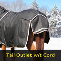 Equoray Horse Fly Sheet Waterproof Rainproof Breathable Sheet with Neck Cover, Lightweight Polyfill for Cool Weather, Pe