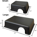 Plastic Reptile Hide Box for Leopard Geckos, Snakes, Lizards, Cornsnakes - Small & Juvenile