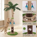 Cat Scratching Post for Indoor Cat Adult, 35 Inch Tall Tree Scratching Post