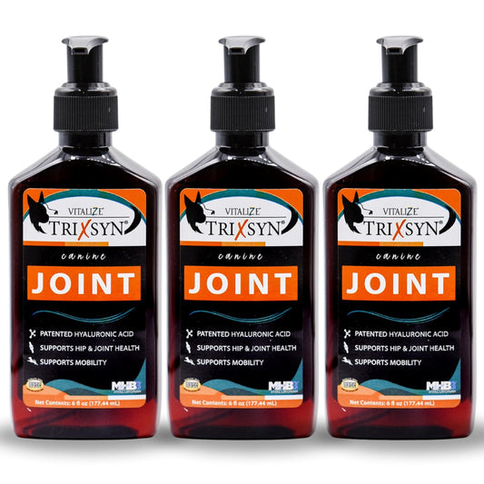 TRIXSYN Canine - Dog Hip and Joint Supplement - Liquid Hyaluronic Acid HA for Dog - Patented Liquid Formula for Senior Dogs - MHB3 Hylauronan - 6 fl oz (3)