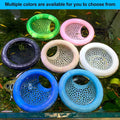 2pcs White Floating Betta Fish Hammock Bed,Beta Hide Cave and Resting Spot,Fish Tank Accessories Decor Toy,Betta Fish Fe
