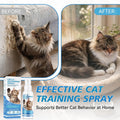 Cat Deterrent Spray, Cat Training Spray for Furniture, Indoor and Outdoor Scratch Urine Marking Deterrent, Helps Discour