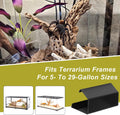 4 Pack Reptile Terrarium Covers Heavy Duty Screen Clips for 5-29 Gallons