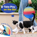 Fabunote Outdoor 5-in-1 Portable Cat Tunnels - Cat Enclosure with Tent for Indoor Cats, Enclosed Catio for Kitty & Small Animals