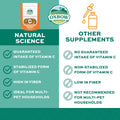 Oxbow Vitamin C Guinea Pig Supplement, High-Fiber Timothy Hay, 4.2 oz