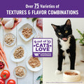 Wellness Healthy Indulgence Morsels Adult Wet Cat Food, Natural, Protein Rich, Grain Free, Salmon and Tuna Recipe, 3 oz, Pack of 24 Pouches