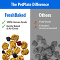 PetPlate Trail Blazin' Beef FreshBaked Dry Dog Food Grain-Inclusive, Gently Baked and Air-Dried Human Grade Dog Food, Fo