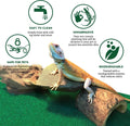 SunGrow, Reptile Mat, Terrarium Floor Liner, 30BR/40BR/50/65 Gallon, Substrate Carpet, Soft Bedding for Reptiles - Gecko
