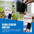 Penn-Plax Cascade 300 Power Filter Replacement Bio Sponge, 2 Pack, Black